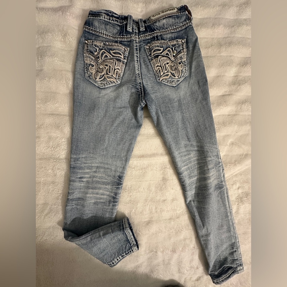 Rock Revival Curvy High Rise Ankle Skinny Woman’s Jeans